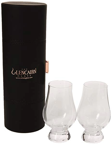 Glencairn Travel Set 2 Pahare Whiskey Piele 0